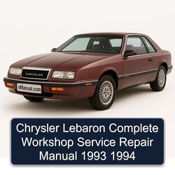 1993-1994 Chrysler Lebaron Service Repair Workshop Manual PDF