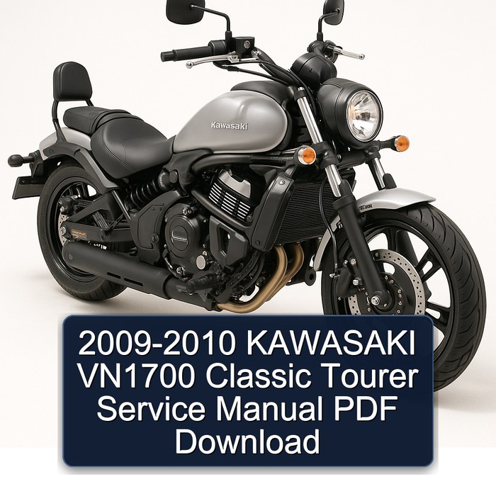 2009-2010 Aprilia Classic Kawasaki VN1700 Tourer Service Repair Workshop Manual PDF
