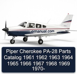 1961-1970 Piper Cherokee PA-28 Parts Catalog PDF