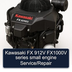 Kawasaki FX Series 912V FX1000V Small Engine / Service Repair Workshop Manual PDF
