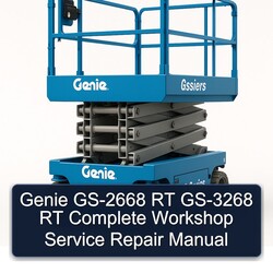Genie GS-2668 RT GS-3268 Service Repair Workshop Manual PDF