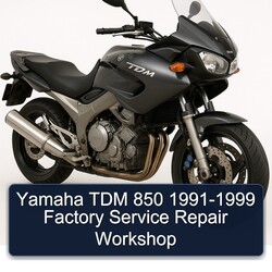 1991-1999 Yamaha TDM Models 850 Service Repair Workshop Manual PDF
