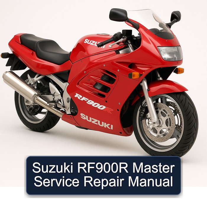 Suzuki RF900R Master Service Repair Workshop Manual PDF