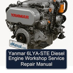 Yanmar 6LYA-STE Diesel Engine Service Repair Workshop Manual PDF