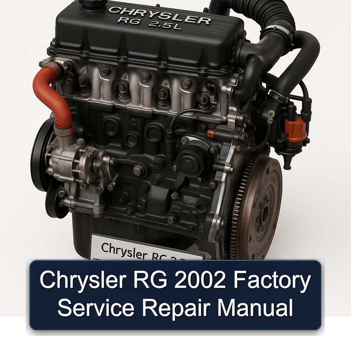 2002 Chrysler RG 2.5l Service Repair Workshop Manual PDF
