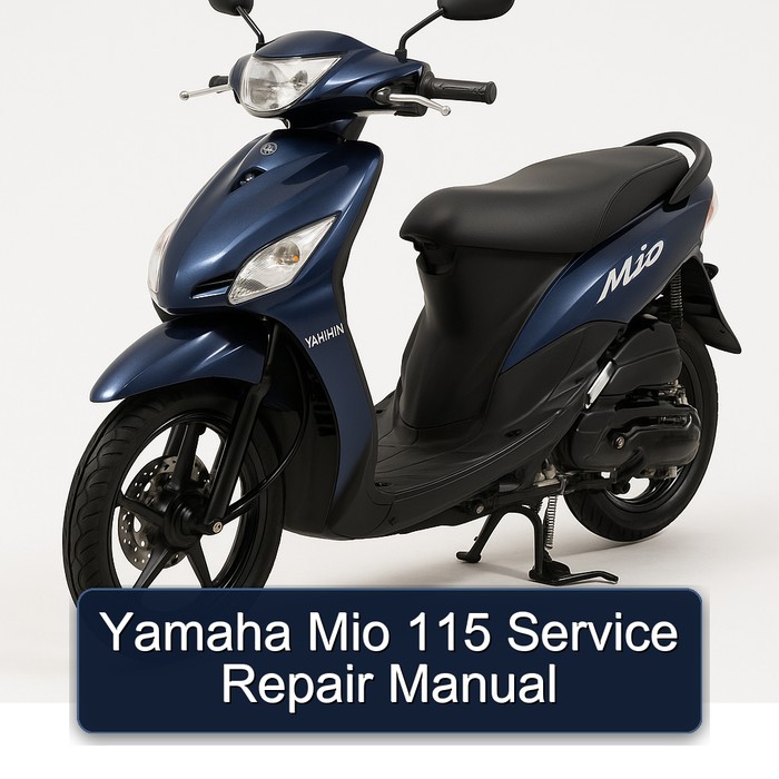 Yamaha MIO Service Repair Workshop Manual PDF