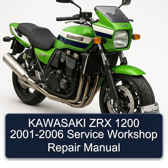 2001-2006 Kawasaki ZRX Models 1200 Service Repair Workshop Manual PDF