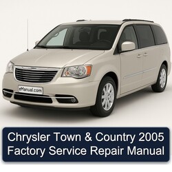 2005 Chrysler Town And Country Service Repair Workshop Manual PDF