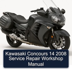 2008 Kawasaki Concours Models 14 Service Repair Workshop Manual PDF