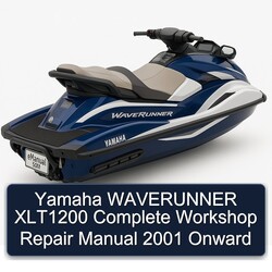 2001 Yamaha Waverunner XLT1200 Onward Service Repair Workshop Manual PDF