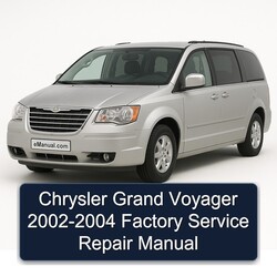 2002-2004 Chrysler Grand Voyager Service Repair Workshop Manual PDF