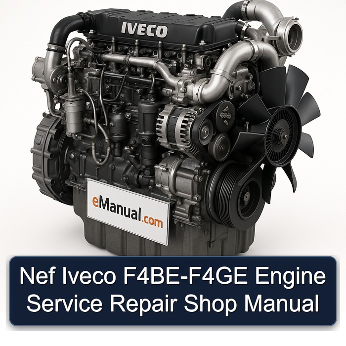 Iveco Nef F4BE-F4GE Engine Shop Service Repair Workshop Manual PDF