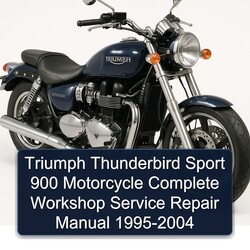 1995-2004 Triumph Thunderbird Sport 900 Motorcycle Service Repair Workshop Manual PDF