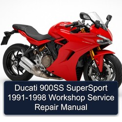 1991-1998 Ducati Supersport 900SS Service Repair Workshop Manual PDF
