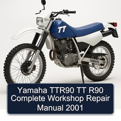 2001 Yamaha TTR Models TTR90 TT R90 Service Repair Workshop Manual PDF