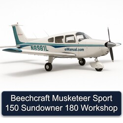 Beechcraft Musketeer Sport 150 Sundowner 180 Service Repair Workshop Manual PDF