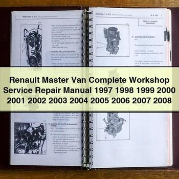 1997-2008 Renault Master Van Service Repair Workshop Manual PDF