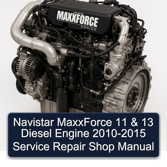 2010-2015 Navistar Maxxforce 11 13 Diesel Engine - Shop Service Repair Workshop Manual PDF