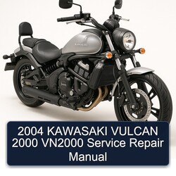 2000-2004 Kawasaki Vulcan VN2000 Service Repair Workshop Manual PDF