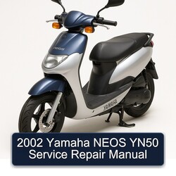 2002 Yamaha YN50 Neo Neos Service Repair Workshop Manual PDF