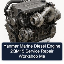 Yanmar Marine Diesel Engine 2qm15 Ma Service Repair Workshop Manual PDF