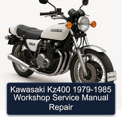 1979-1985 Kawasaki KZ Series KZ400 Service Repair Workshop Manual PDF