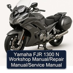 Yamaha FJR Models 1300 N Service Repair Workshop Manual PDF