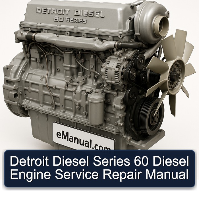 Detroit Diesel 60 Series Engine Service Repair Workshop Manual PDF