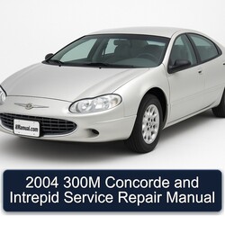 Chrysler Concorde Intrepid Service Repair Workshop Manual PDF