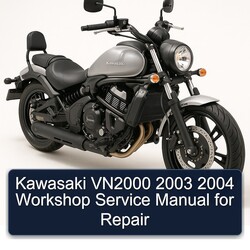 2003-2004 Kawasaki Vulcan VN2000 Service Repair Workshop Manual PDF