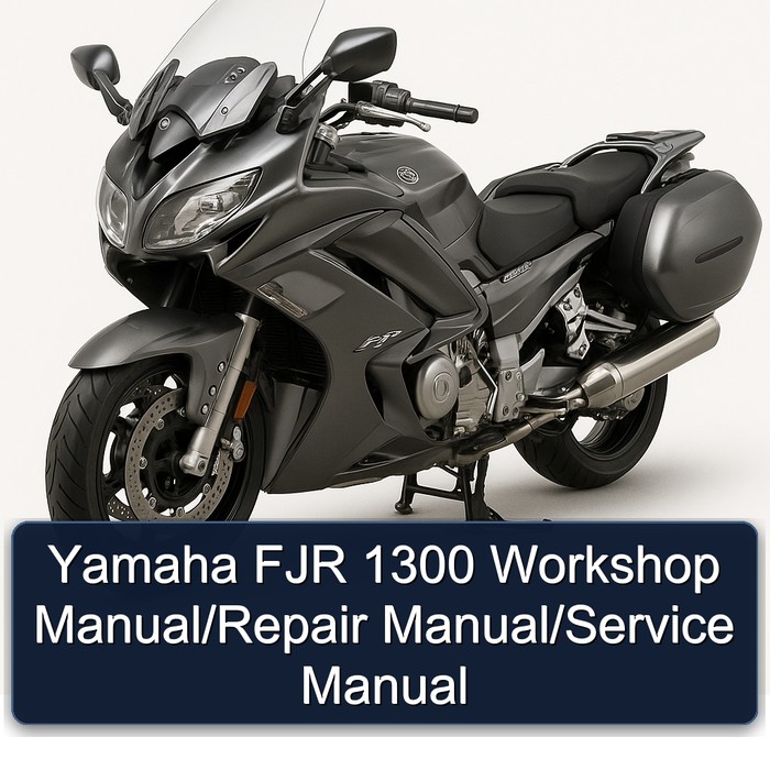 Yamaha FJR Models 1300 Service Repair Workshop Manual PDF
