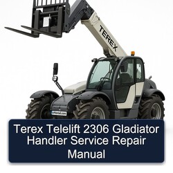 Terex Telelift 2306 Gladiator Handler Service Repair Workshop Manual PDF