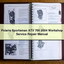 2004 Polaris Sportsman ATV 700 Service Repair Workshop Manual PDF