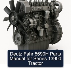 Deutz Fahr 5690H Parts Series 13900 Tractor Catalog PDF