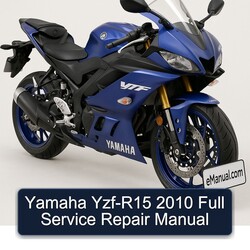 2010 Yamaha YZF Models YZF-R15 Service Repair Workshop Manual PDF