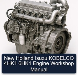 New Holland Isuzu Kobelco 4hk1 6hk1 Engine Service Repair Workshop Manual PDF