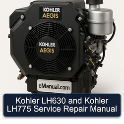 Kohler Aegis Series LH630 LH775 Service Repair Workshop Manual PDF