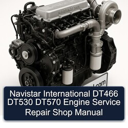 Navistar International DT466 DT530 DT570 Engine Shop Service Repair Workshop Manual PDF