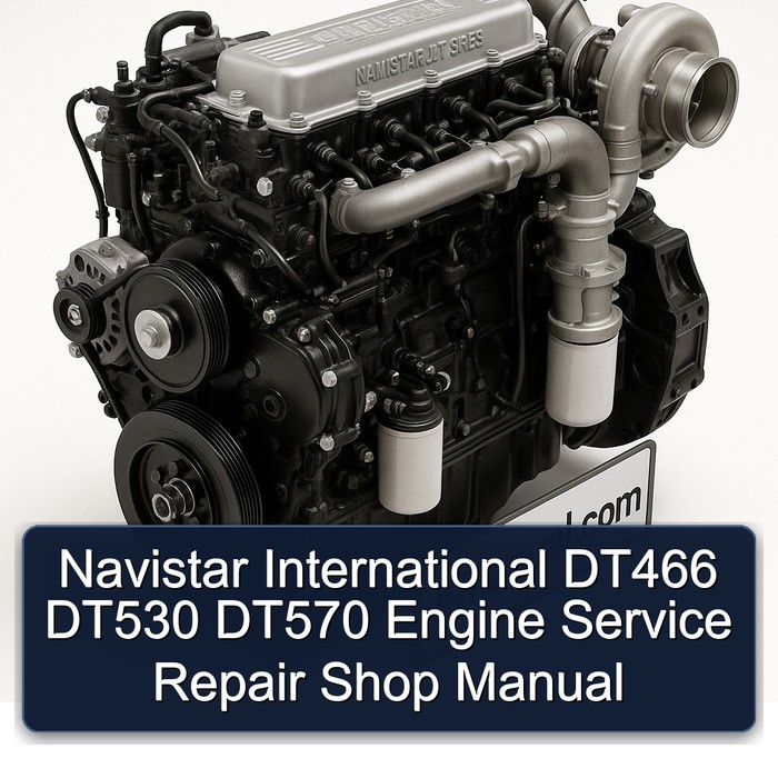 Navistar International DT466 DT530 DT570 Engine Shop Service Repair Workshop Manual PDF