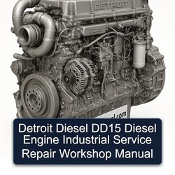 Detroit Diesel DD15 Engine Industrial Service Repair Workshop Manual PDF