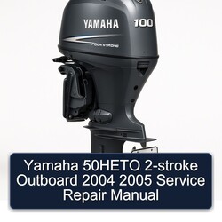 2004-2005 Yamaha 50HETO 2-stroke Outboard Service Repair Workshop Manual PDF