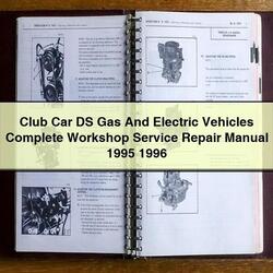 1995-1996 Club Car DS Gas Electric Vehicles Service Repair Workshop Manual PDF