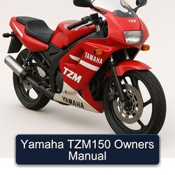 Yamaha TZM150 Owners Owner's Manual PDF