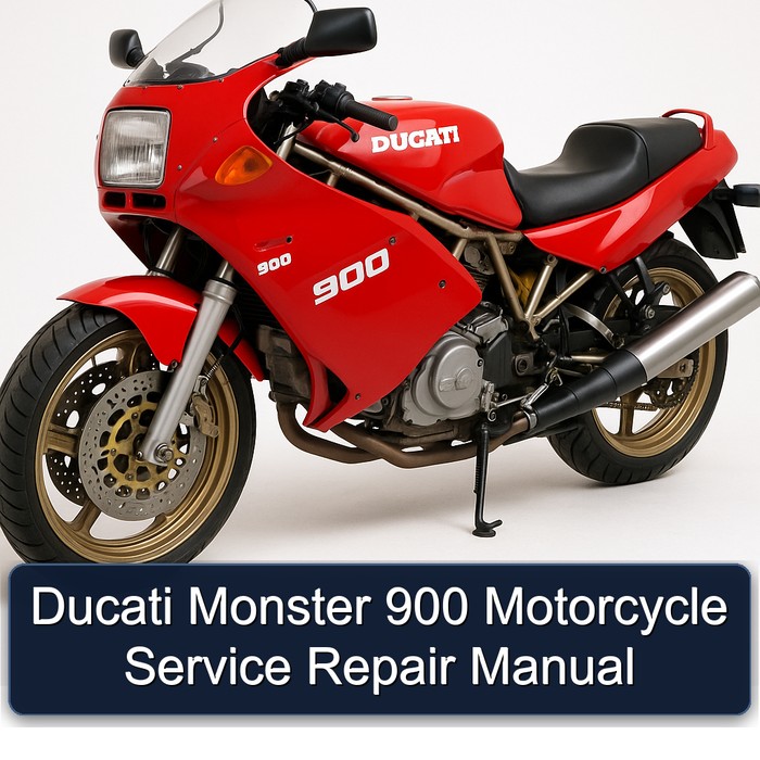 Ducati 900 Monster Motorcycle Service Repair Workshop Manual PDF