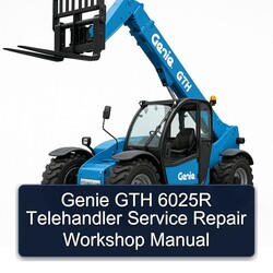 Genie GTH 6025R Telehandler Service Repair Workshop Manual PDF