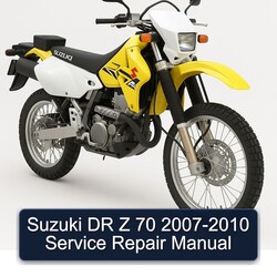 2007-2010 Suzuki DR Z Series 70 Service Repair Workshop Manual PDF