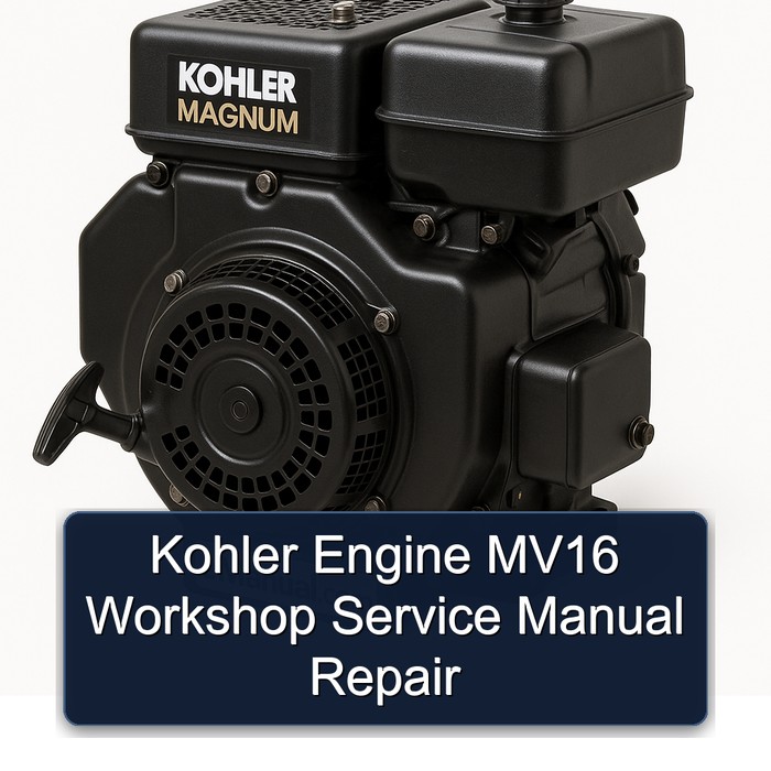 Kohler Magnum Models Engine MV16 Service Repair Workshop Manual PDF