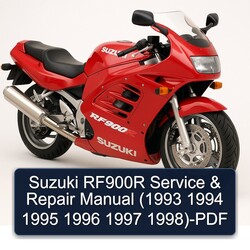 1993-1998 Suzuki RF900R Service Repair Workshop Manual PDF