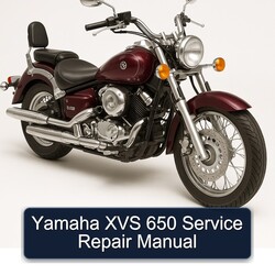 Yamaha XVS 650 Service Repair Manual 