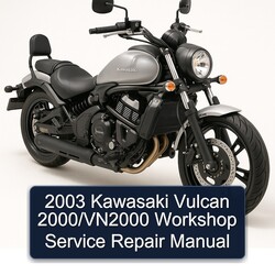 2000-2003 Kawasaki Vulcan /vn2000 Service Repair Workshop Manual PDF